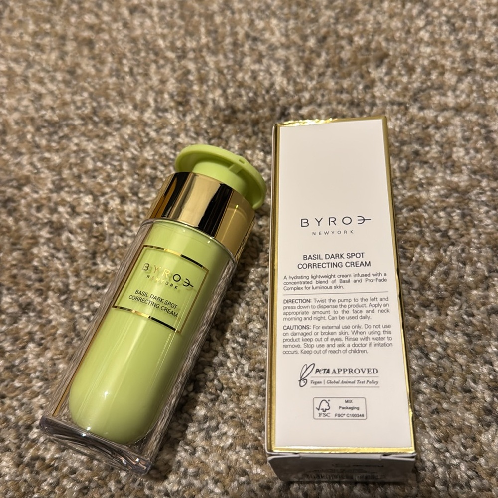NWT Byroe Basil Dark Spot Correcting Cream - 1.01 fl oz - Picture 8 of 8